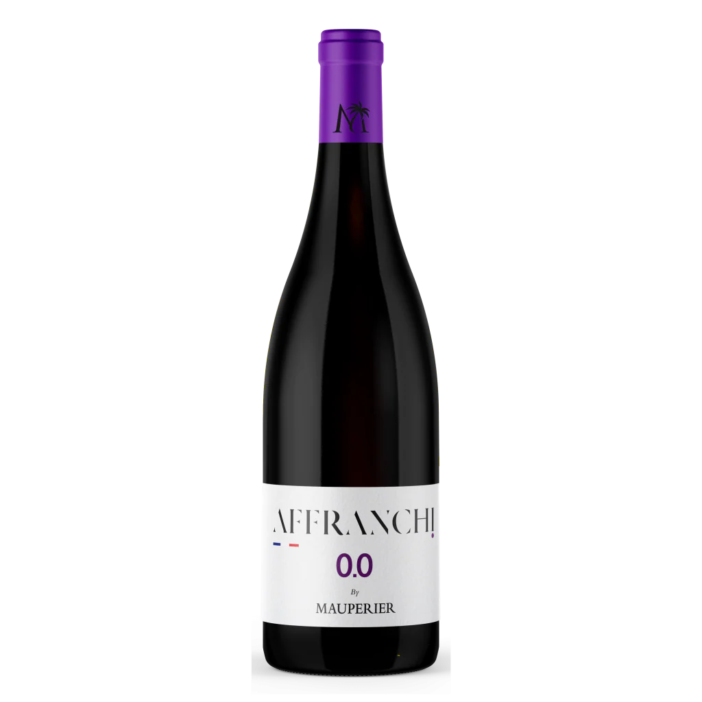 AFFRANCHI 0.0, Red, Dealcoholised French wine, 0.0%