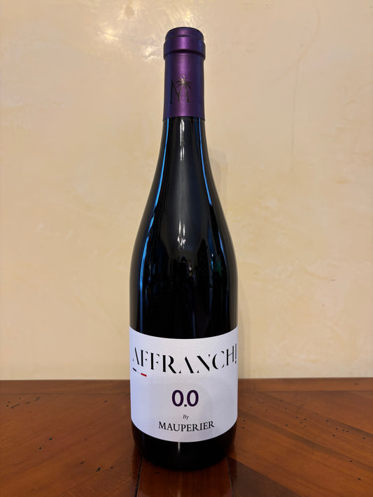 AFFRANCHI 0.0, Red, Dealcoholised French wine, 0.0%