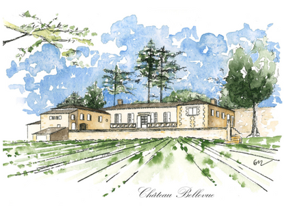 Introduction to Watercolour Painting paired with Non-Alcoholic Bordeaux Wine Tasting at Maison Charmeilles Le Comptoire (Libourne, France)