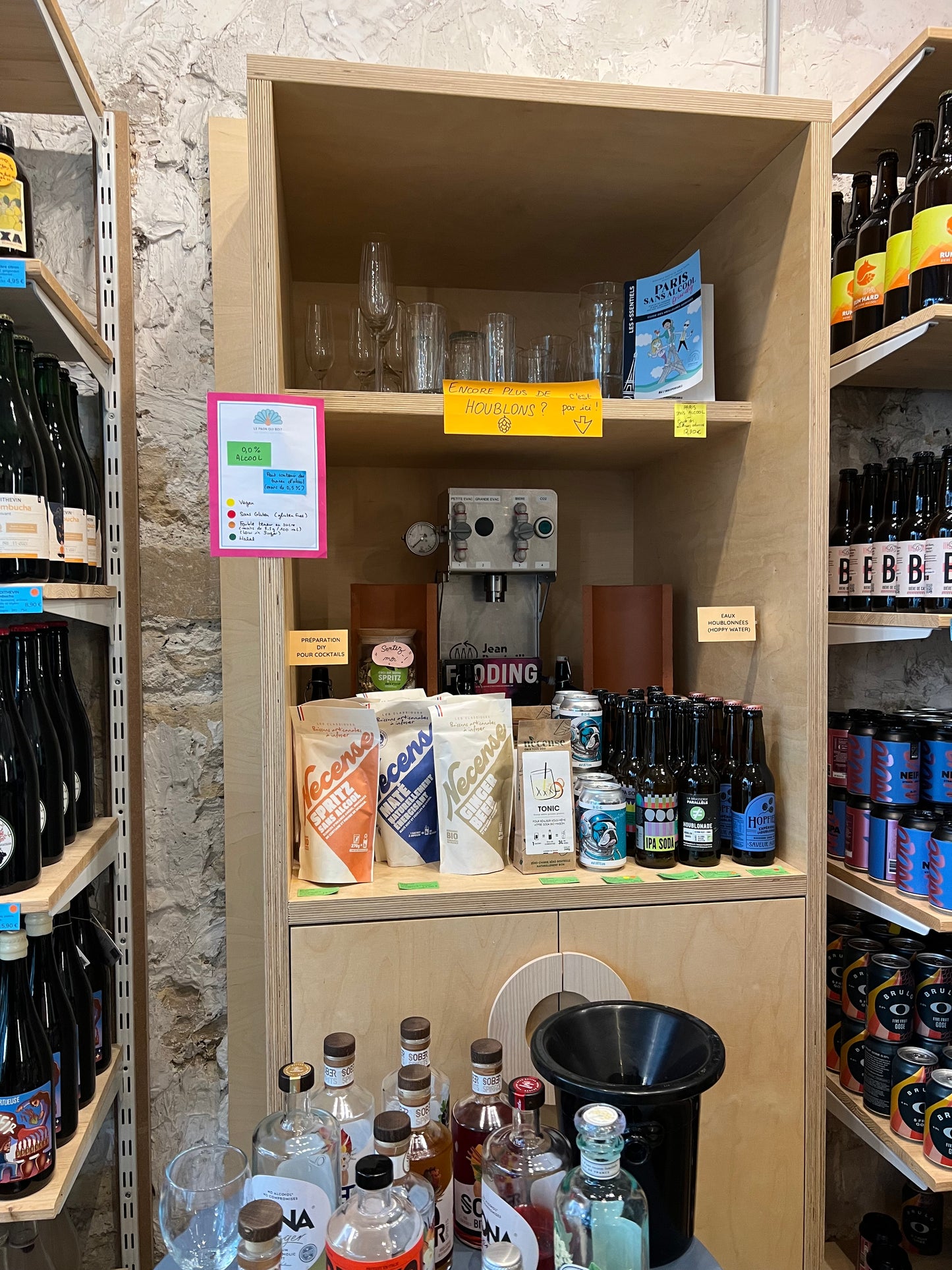 Non-Alcoholic Discovery Workshop at Le Paon Qui Boit (Paris, France)