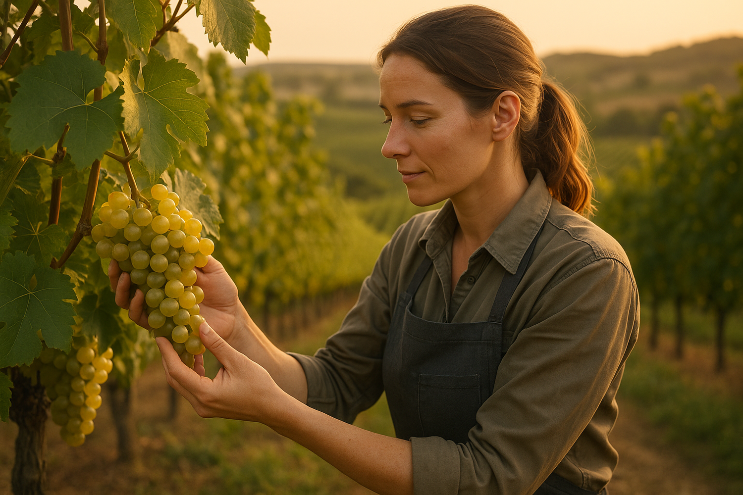 female winemaker